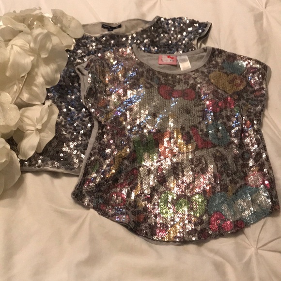 GAP Other - BUNDLE OF TWO GIRL’S SHINY SHIRTS